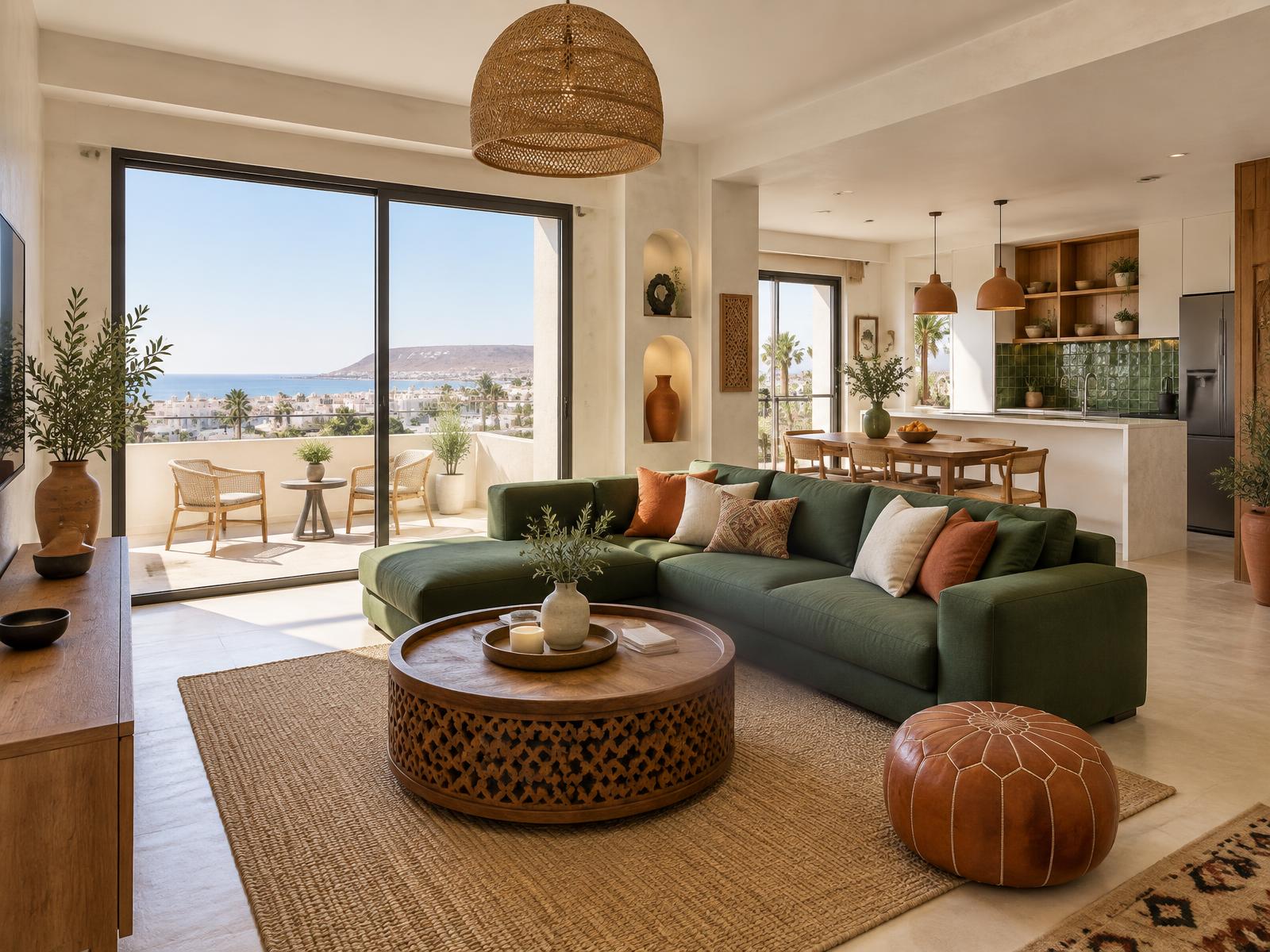 Appartement rénové à Agadir, inspiration Rymovation